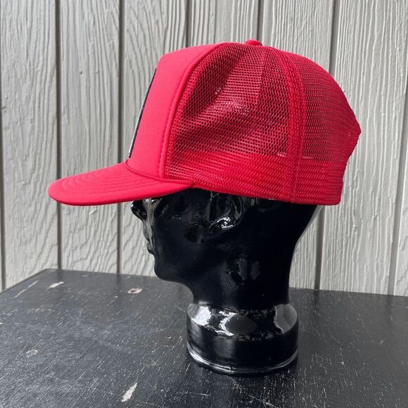 Deadstock Braun Ranch Rope Trucker Hat Cobra Caps Snapback Hunting Deer Vintage - Picture 4 of 8